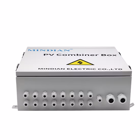 Solar DC Junction Box PV Combiner Box with 16 Strings Metal Waterproof Electrical Boxes IP65