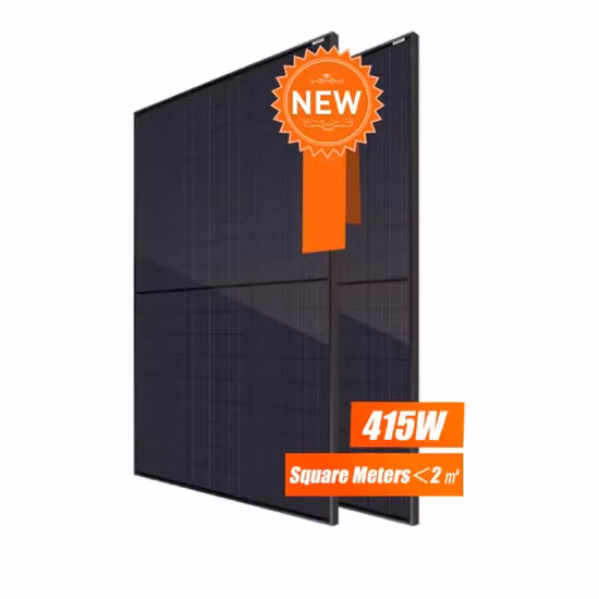 400 Watts 415W 425W 415watt Solar Panel Monocrystalline 415W Full Black Solar Panel in California