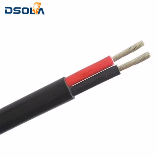 Dsola Hot Sale Durable Low Smoke Free Halogen 6mm2 Solar Cable Price