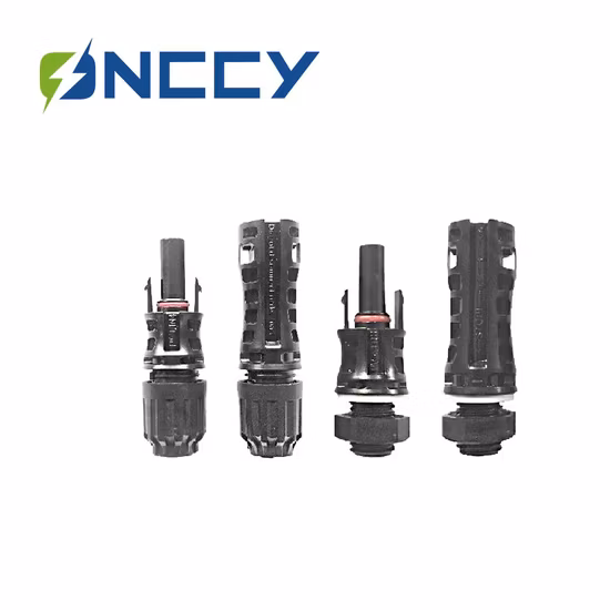 Mc4 Connector Male and Female Mc4 Solar Panel Connector Used for Solar Cable 2.5mm2 4mm2 6mm2