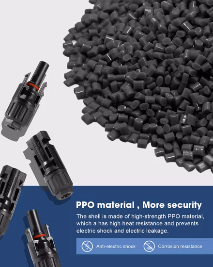 Высокое качество водонепроницаемый фотоэлектрический элемент IP67 DC 1000V 30A разъем солнечного кабеля разъем солнечной батареи