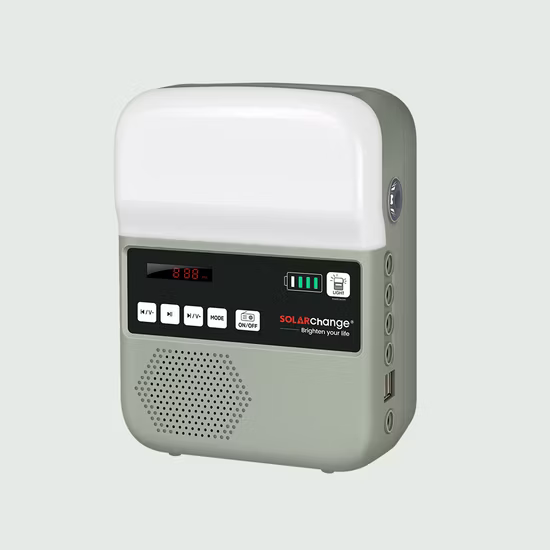 Портативная солнечная энергетическая система с отключенной сеткой Солнечное домашнее освещение Система питания ТВ-вентилятора