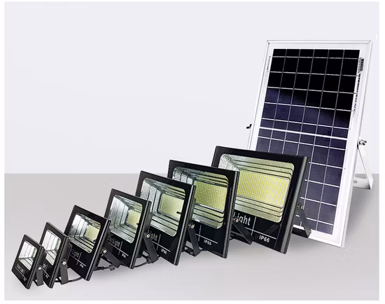 Энергосберегающие оптовые цены, уличные IP65, водонепроницаемые уличные лампы, 50 Вт, 100 Вт, 200 Вт, 300 Вт, прожектор на солнечной энергии, светодиодный прожектор