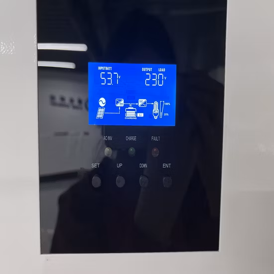 Домашнее использование 220V 5kw 5.12kwh Инверторная система хранения солнечной энергии