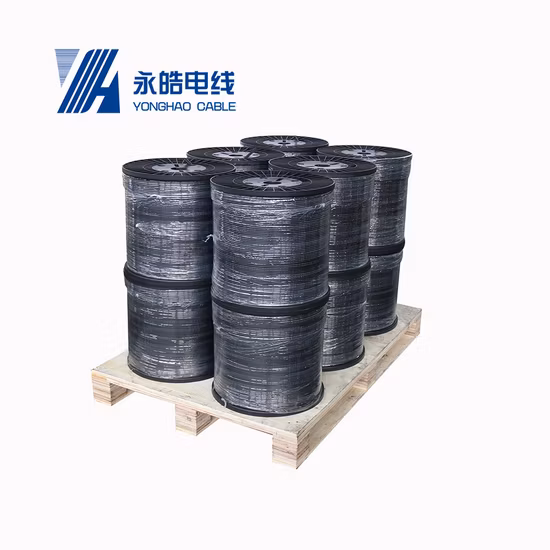 Фотоэлектрическая луженая медь Xlpo изоляционная куртка TUV Солнечная электрическая 4 мм2 6 мм2 двухжильный электрический 4 мм PV солнечный кабель постоянного тока